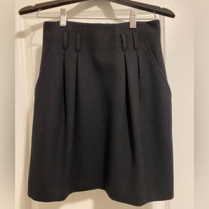 Theory wool tulip skirt